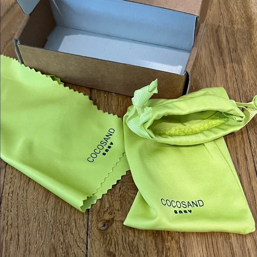 NWT Cocosand (Baby/Toddler) Purple and Green Sunglasses